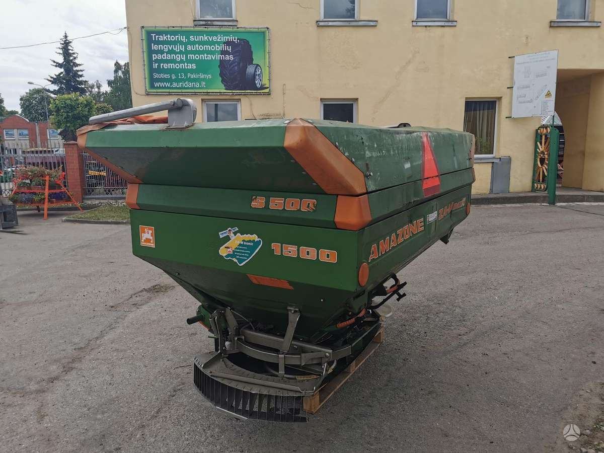 Amazone ZA m max, barstytuvai
