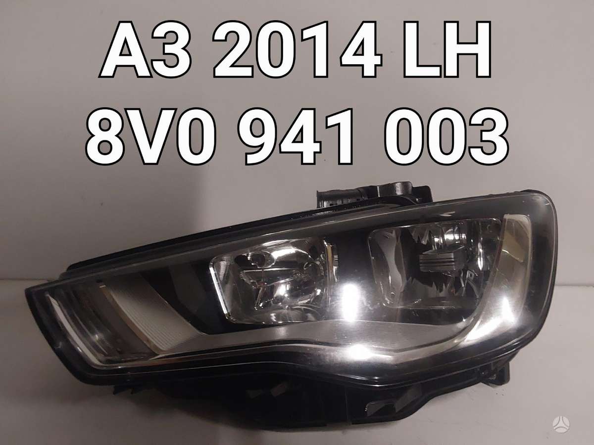 Audi A3, 8V0941033B, Checbekas