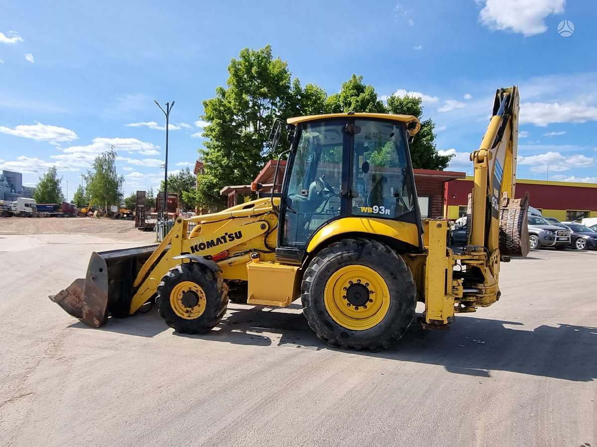 Komatsu WB 93 S-5EO, excavator loader