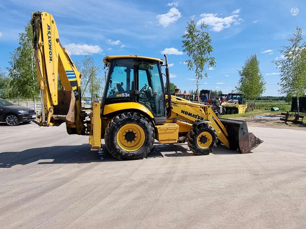 Komatsu WB 93 S-5EO, excavator loader