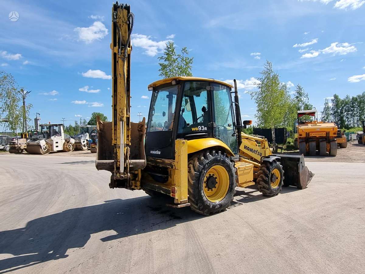 Komatsu WB 93 S-5EO, excavator loader