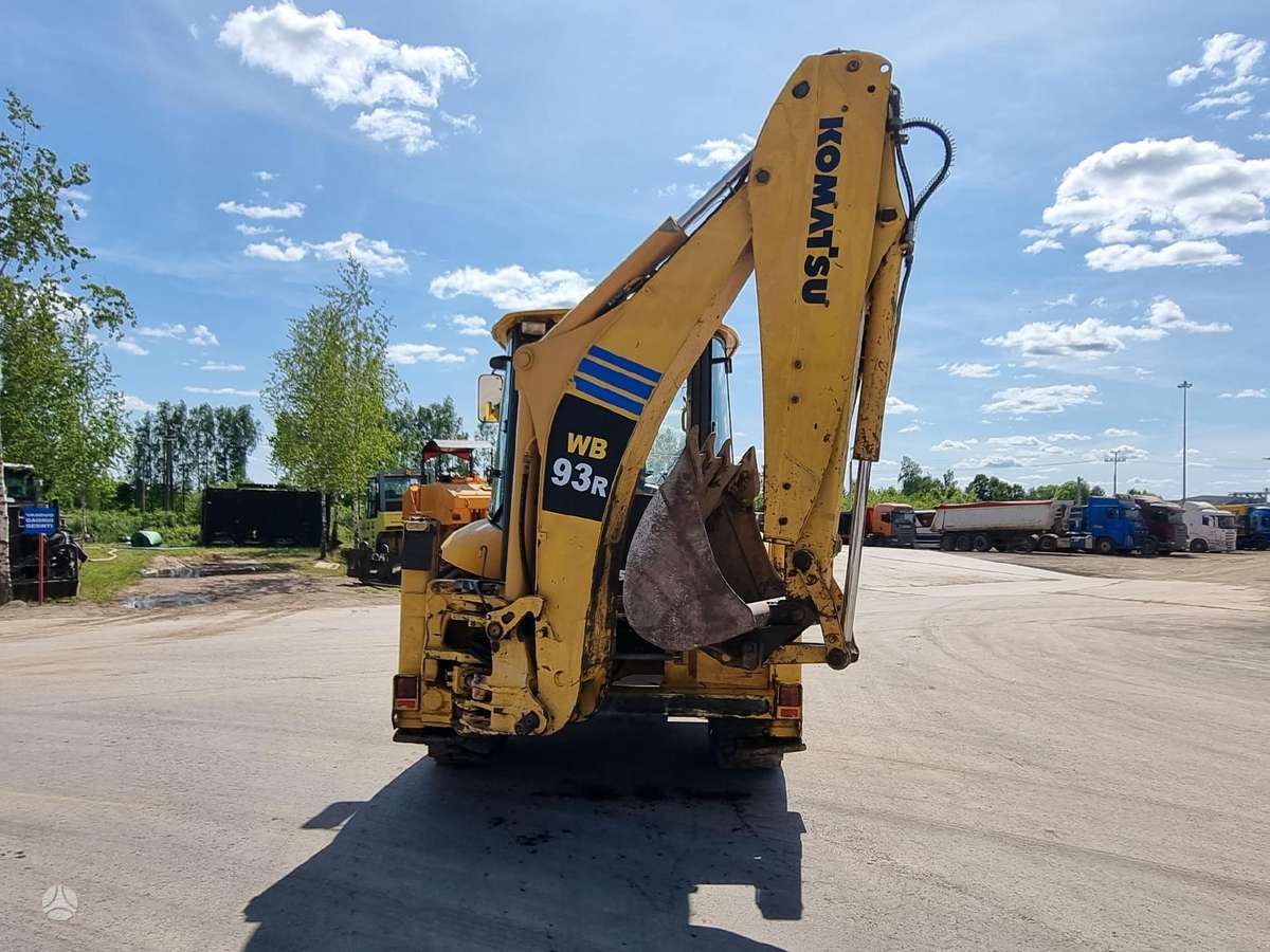 Komatsu WB 93 S-5EO, excavator loader