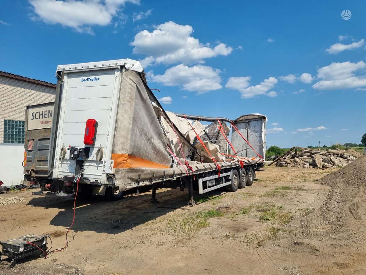Lecitrailer Dalimis, užuolaidinės / tentinės
