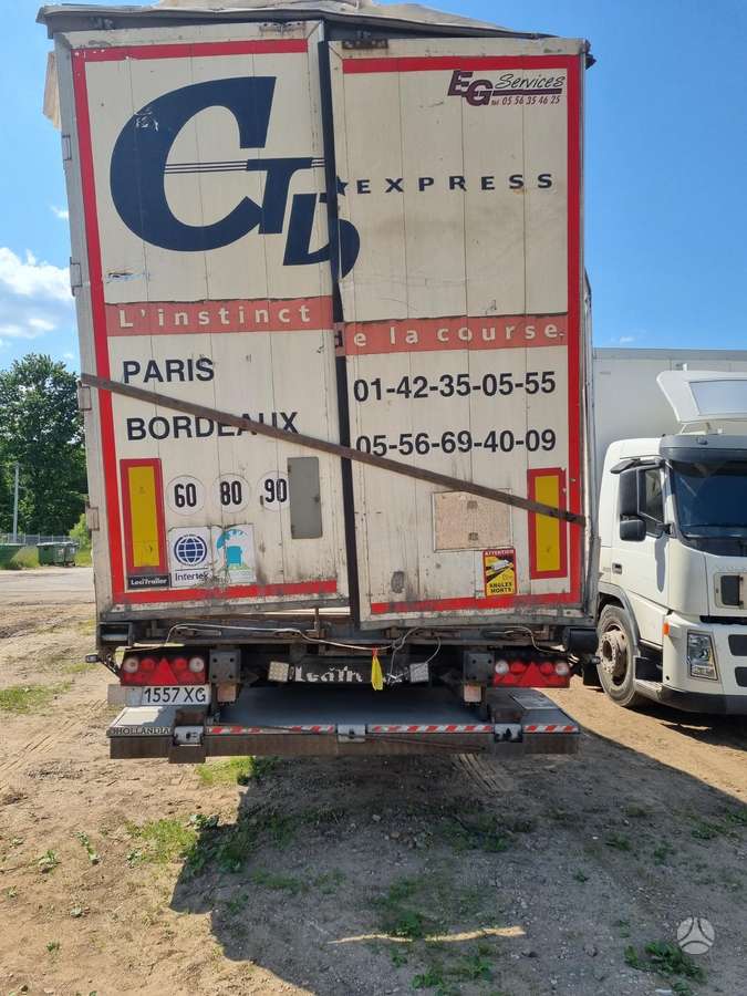 Lecitrailer Dalimis, užuolaidinės / tentinės