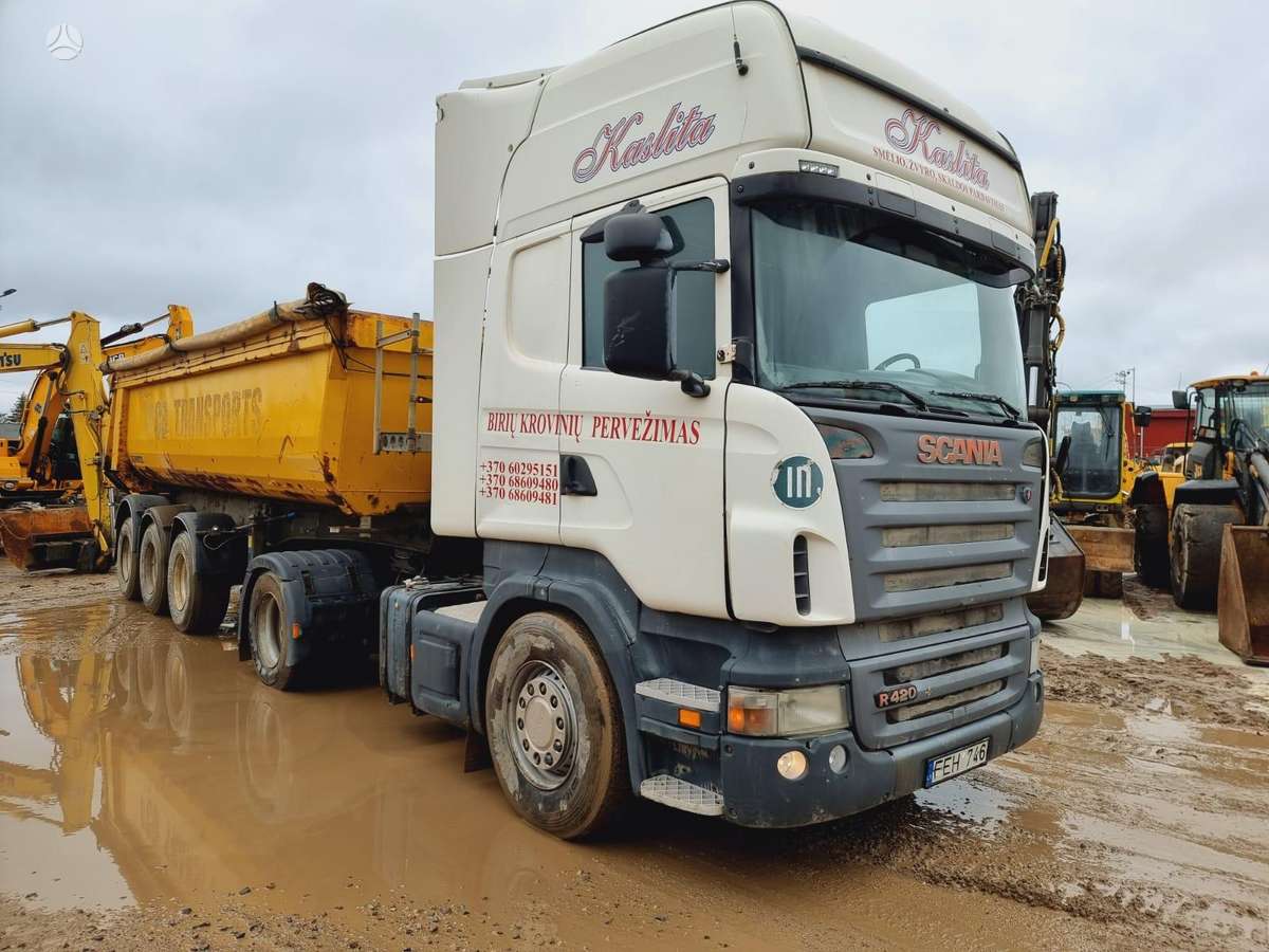 Scania R420, 2 miegamosios vietos