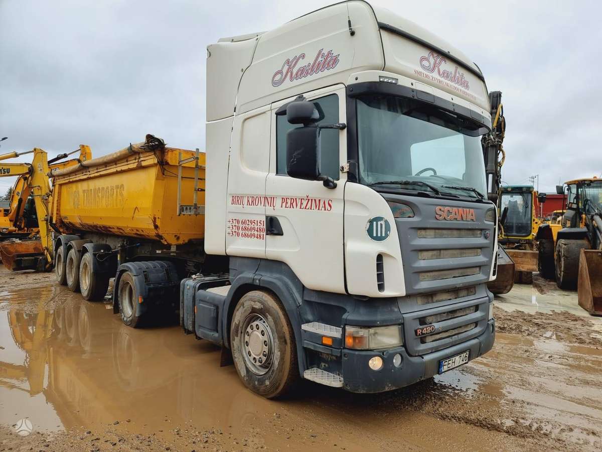 Scania R420, double sleeper