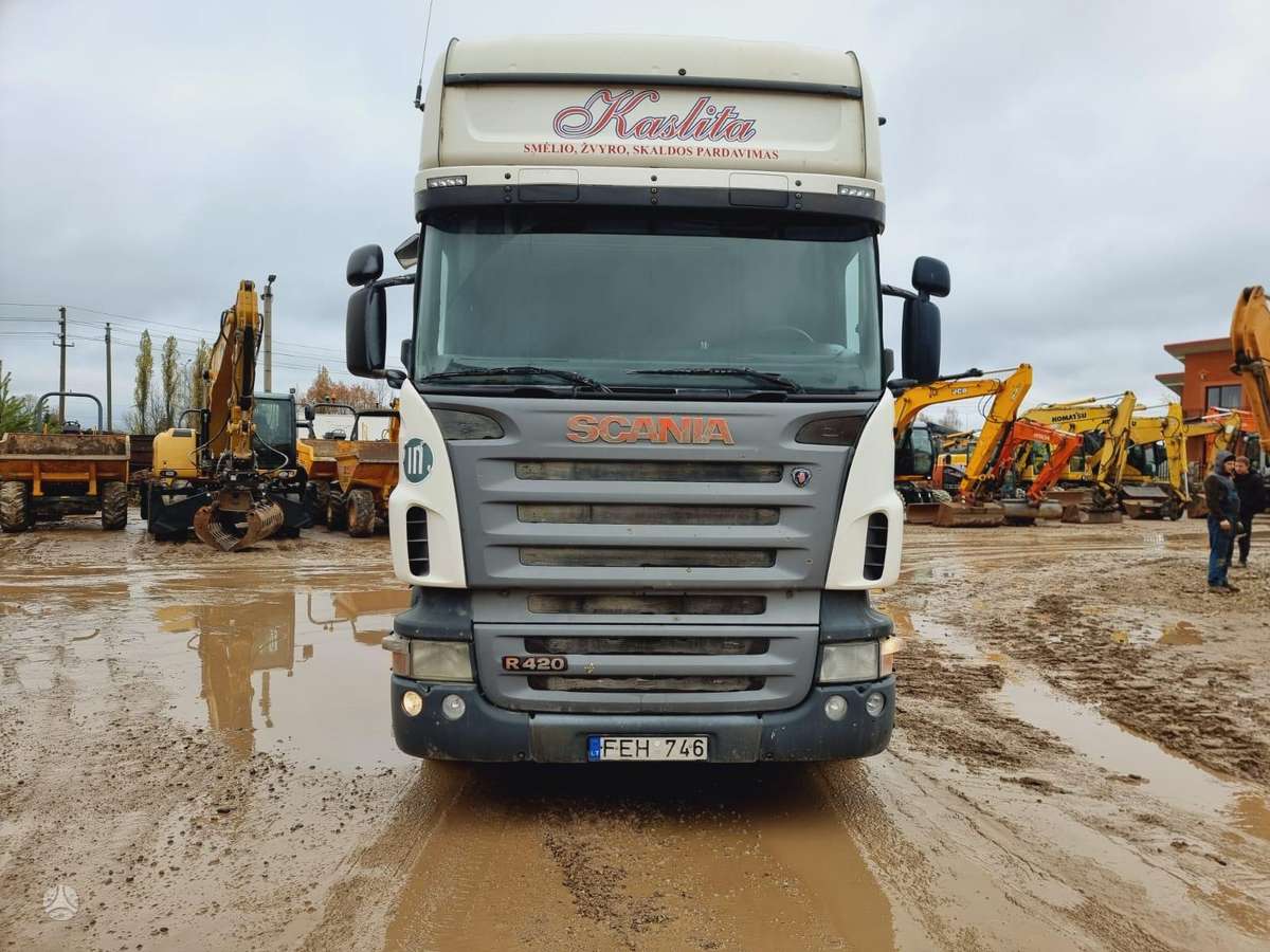 Scania R420, double sleeper