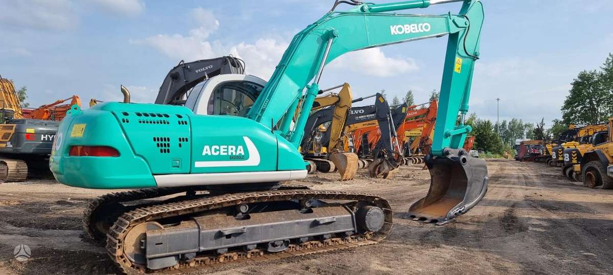 Kobelco SK200LC, ekskavatori