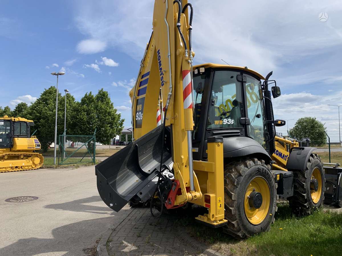 Komatsu WB93S-8EO, excavator loader