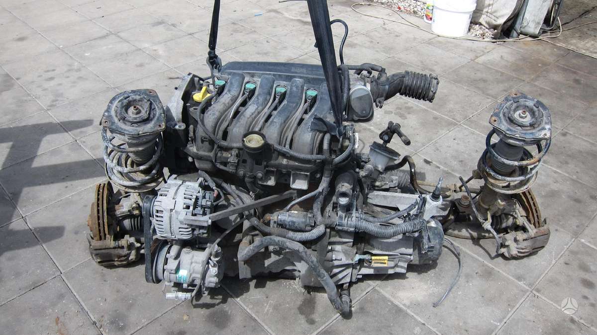 Renault Modus Variklio kodas k4j 770