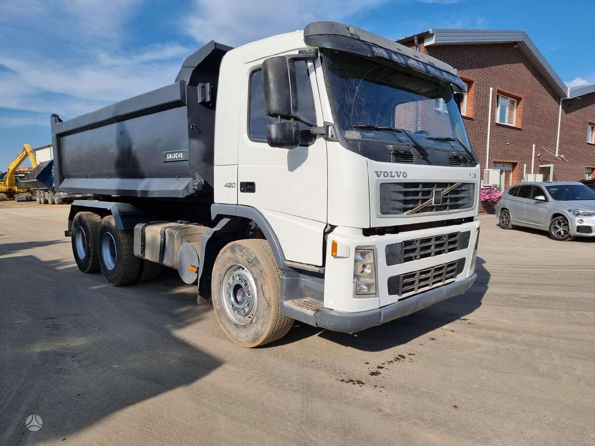Volvo FM 420 (6X4), dumpers / tippers