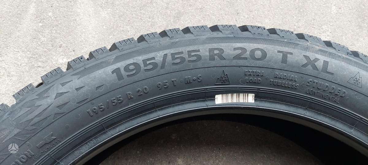 Continental, winter 195/55 R20