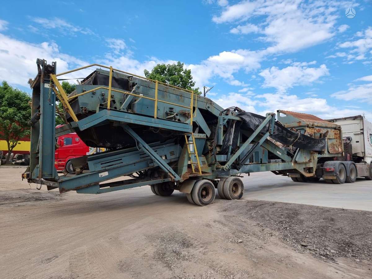 Power screen Chieftain 1400, cкрининги