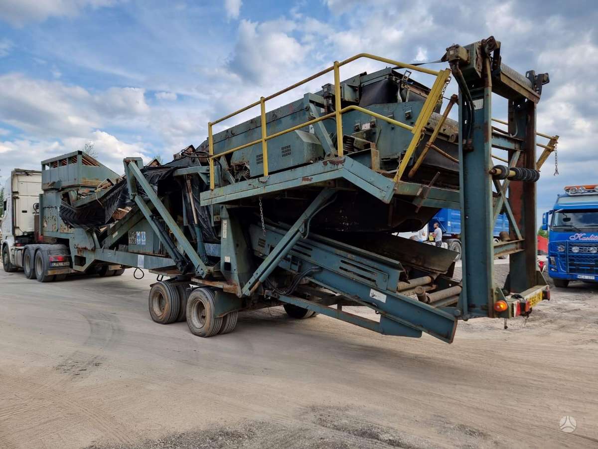Power screen Chieftain 1400, cкрининги
