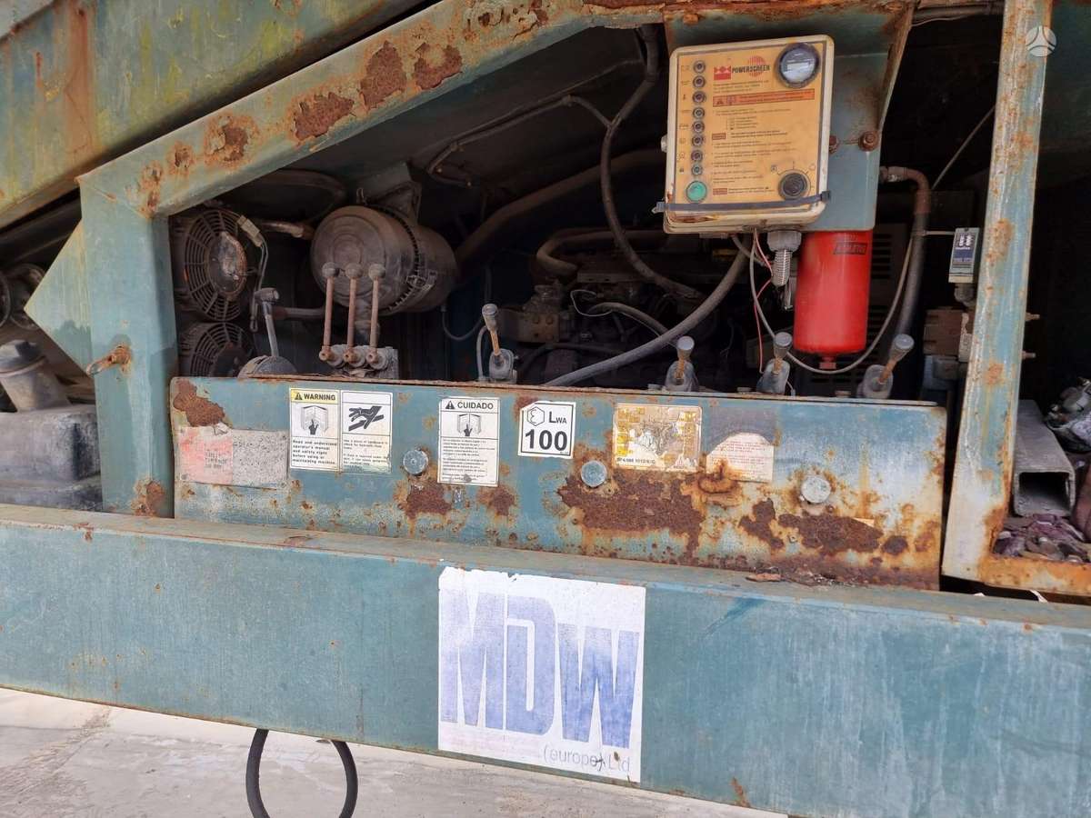 Power screen Chieftain 1400, cкрининги