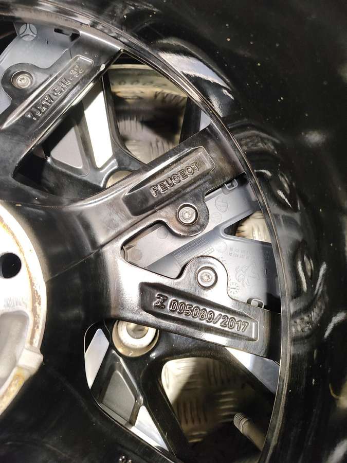 Peugeot, light alloy, R17