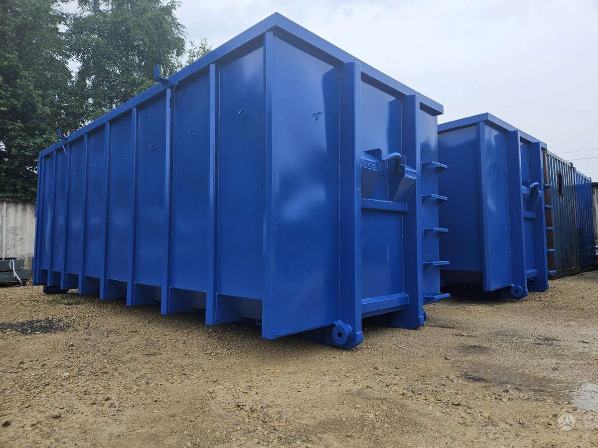 -Kita- Kabliu užtraukiama platforma, waste containers