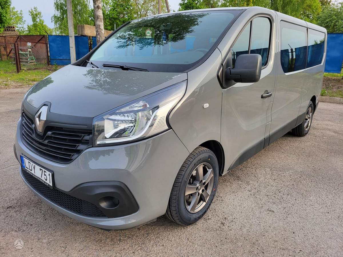 Renault Tradic, пассажирский микроавтобус