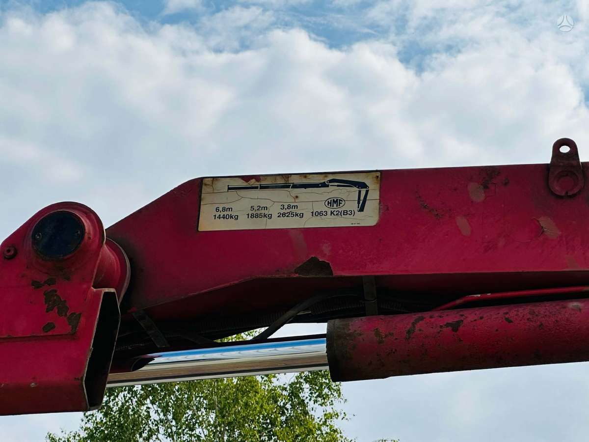 Volvo FM12, su kranu