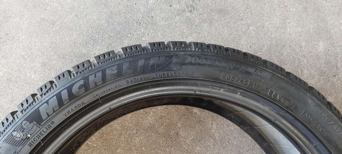 Michelin, winter 205/45 R17