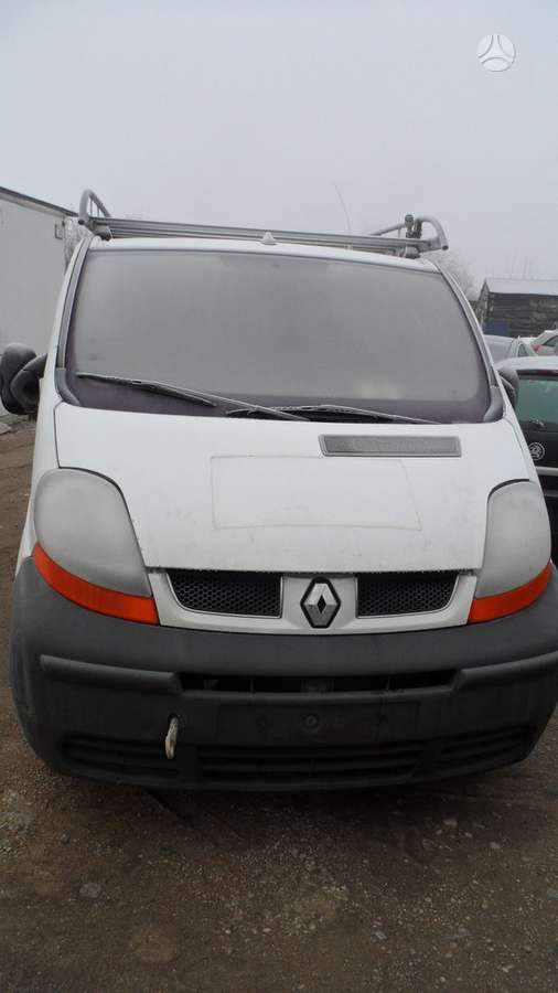 Renault Trafic dalimis. Vivaro trafik primstar dalys