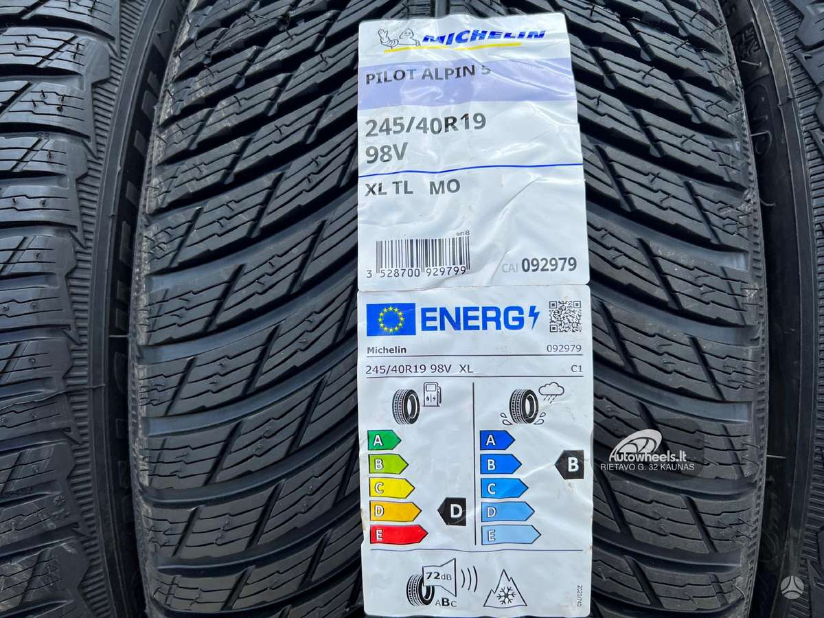 Michelin Pilot Alpin 5, winter 245/40 R19