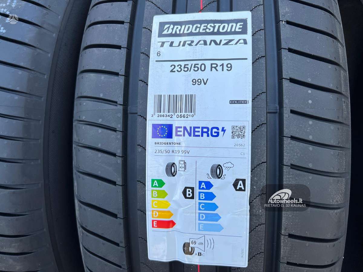Bridgestone Turanza 6, summer 235/50 R19