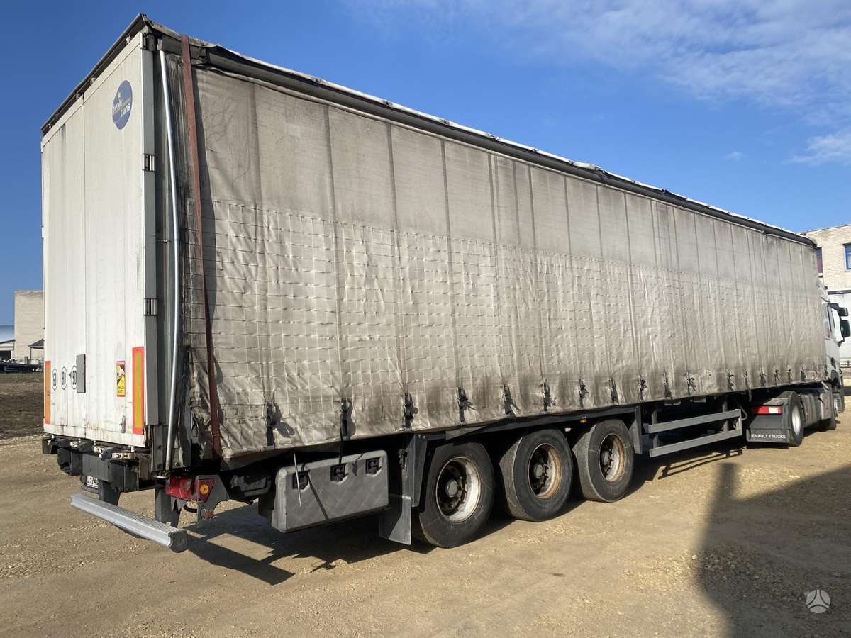 Lecitrailer, curtain / tarpaulin