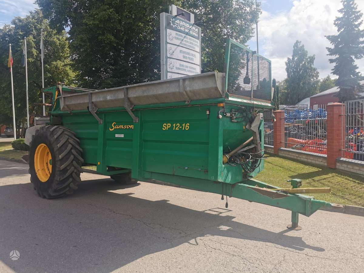 Samson SP 12, навозные шейкеры, измельчители компоста