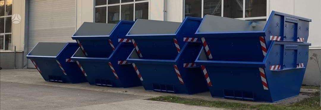 -Kita- Konteineriai, waste containers