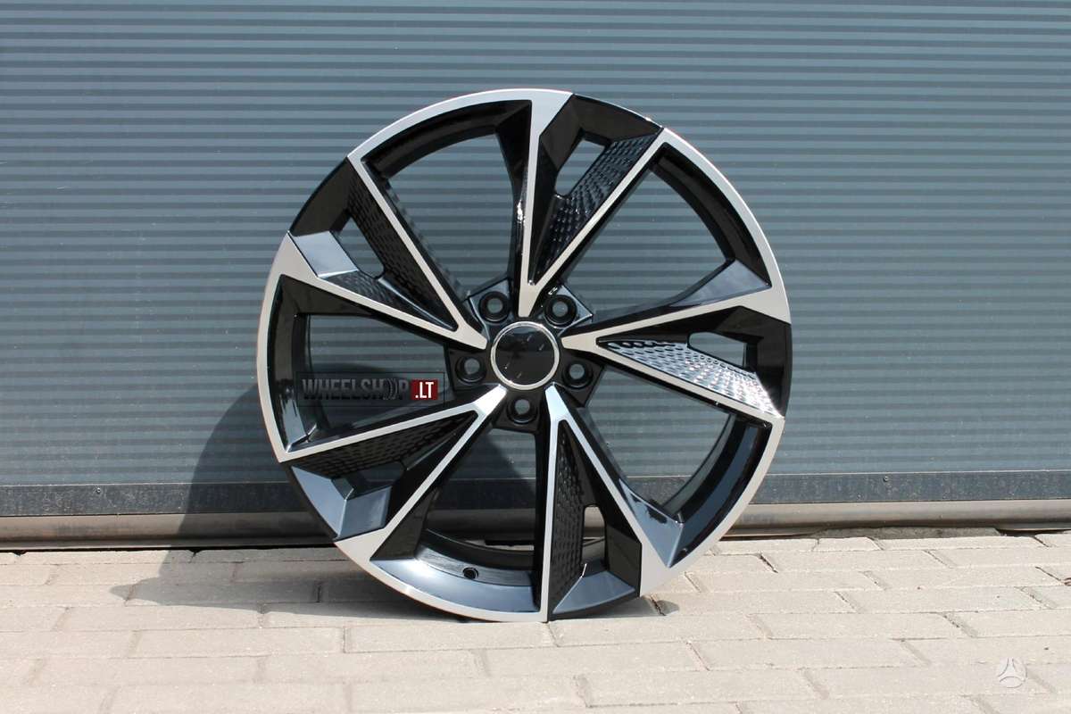 Audi EU-B1566 Black Polished, легкосплавные , R18