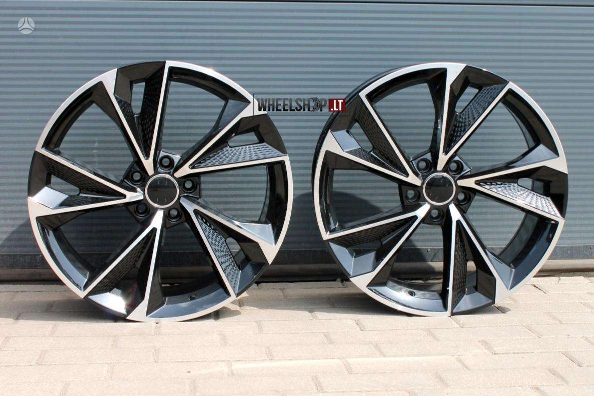 Audi EU-B1566 Black Polished, легкосплавные , R18