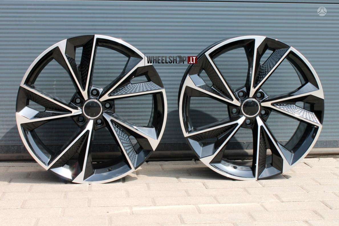 Audi EU-B1566 Black Polished, light alloy, R18
