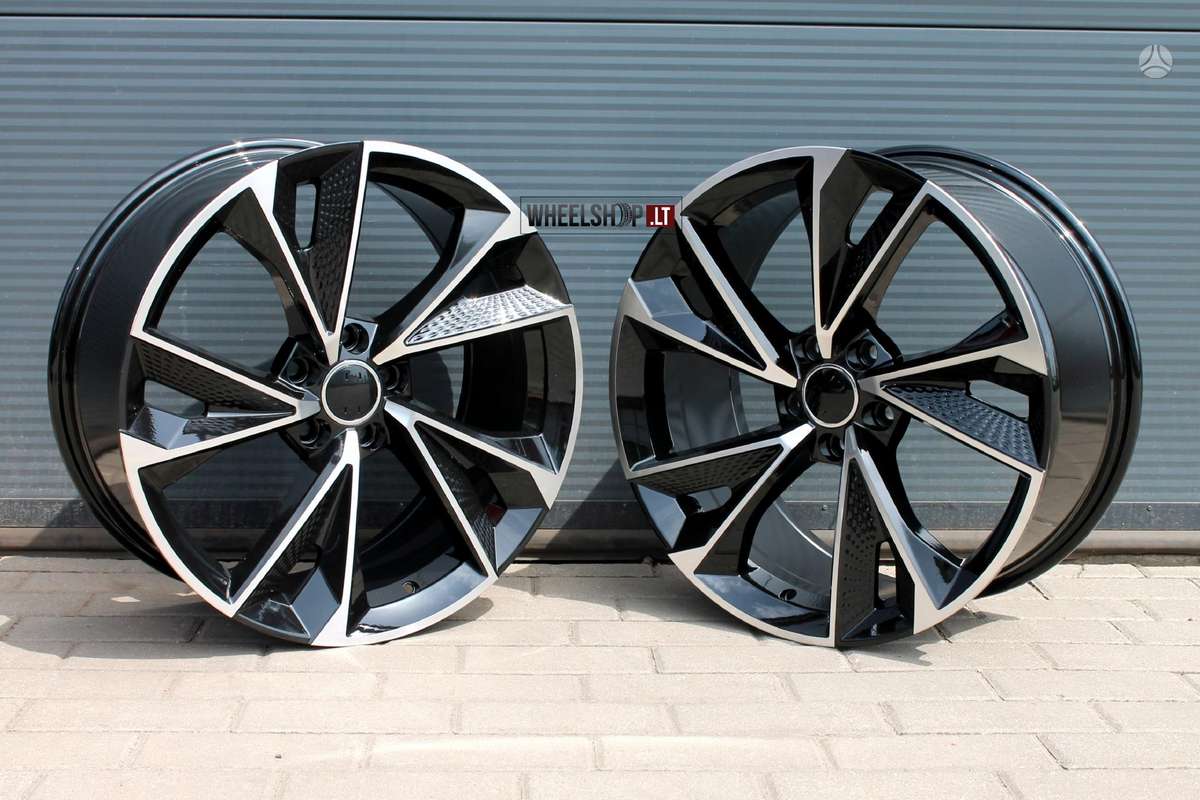 Audi EU-B1566 Black Polished, легкосплавные , R18