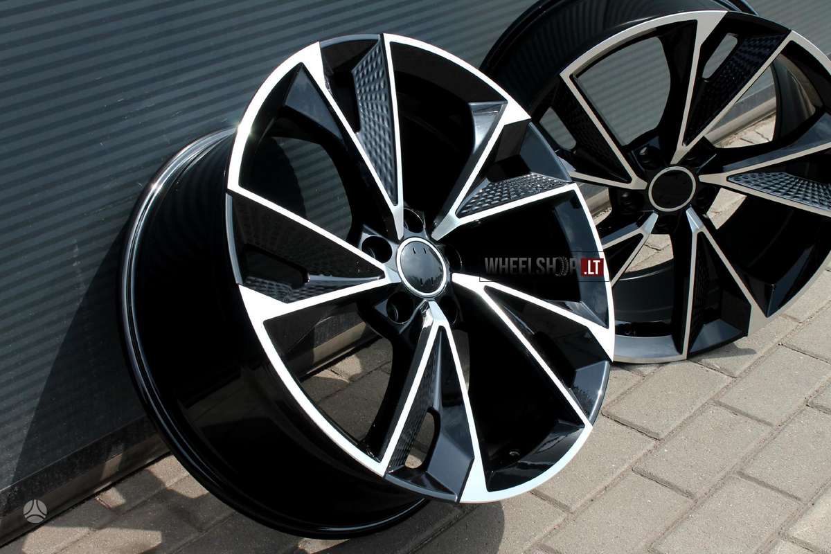 Audi EU-B1566 Black Polished, легкосплавные , R18