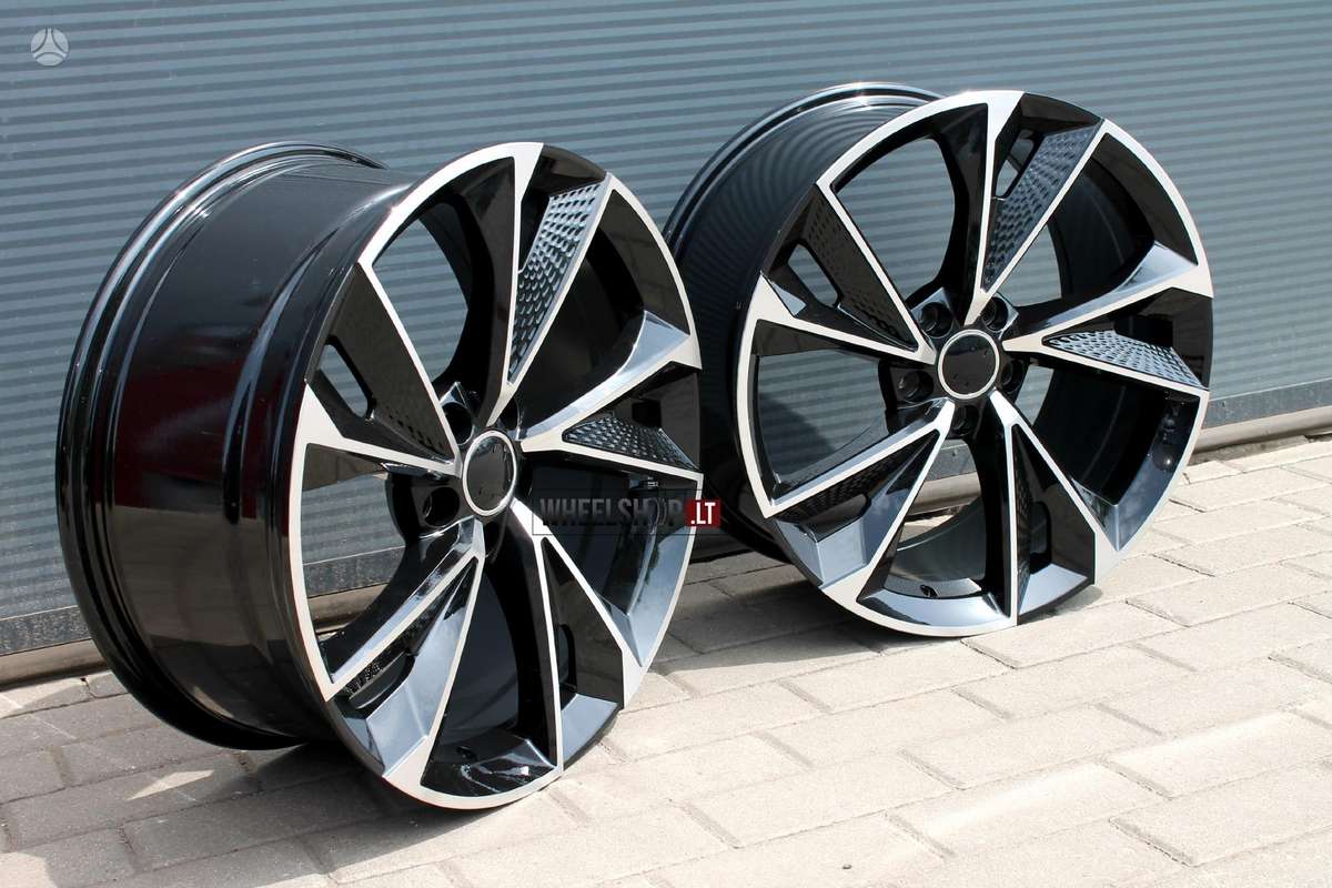 Audi EU-B1566 Black Polished, легкосплавные , R18