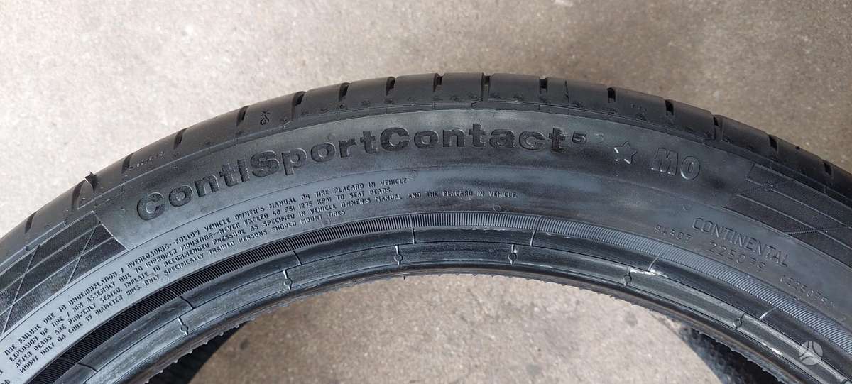 Continental, summer 245/40 R19
