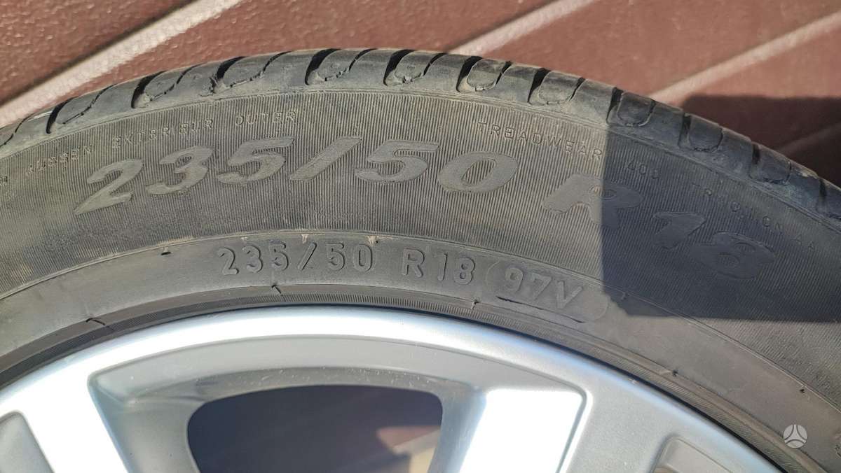 Volkswagen Su padangomis, легкосплавные , R18