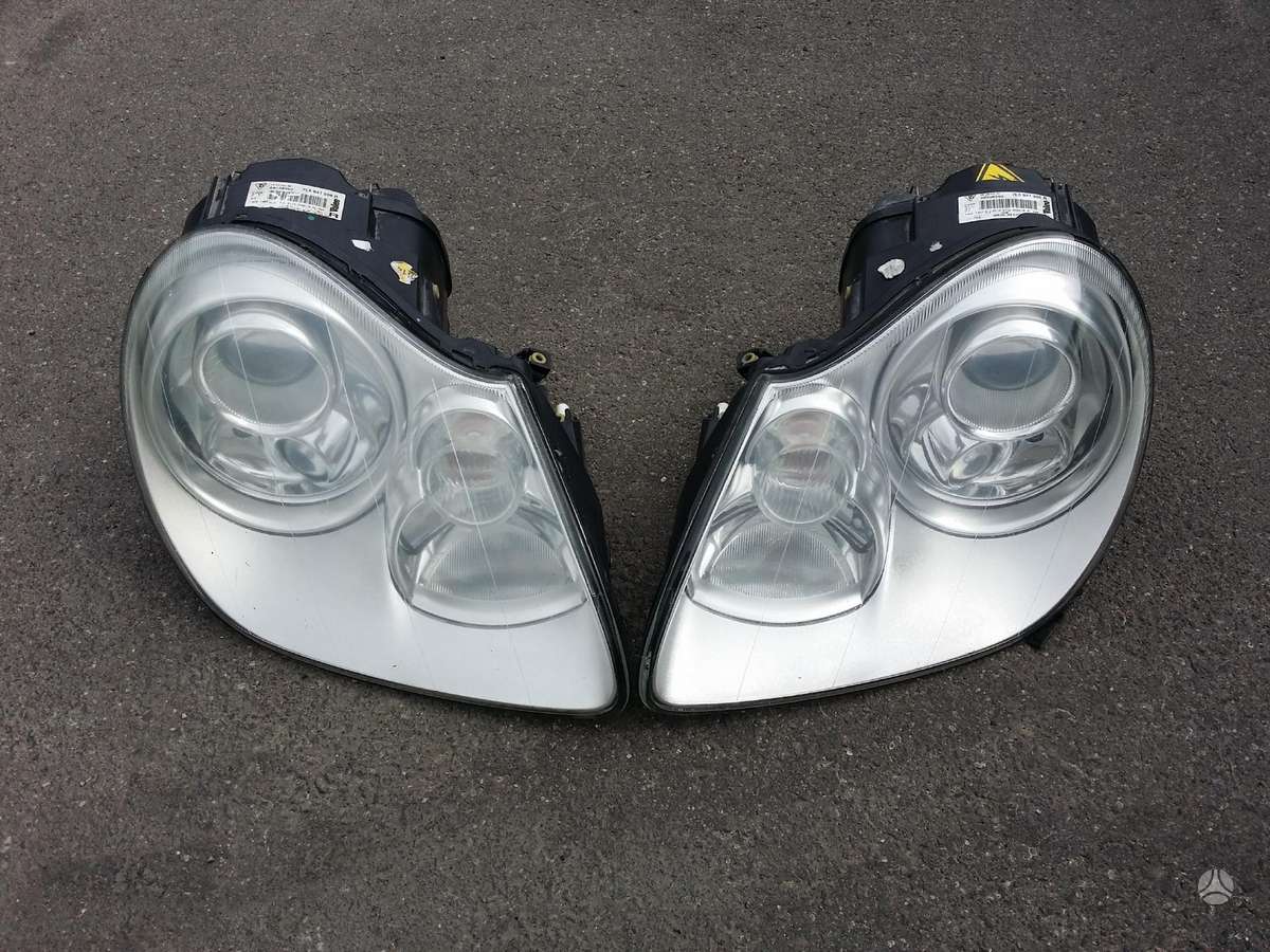 Porsche Cayenne hood (front, rear), lights