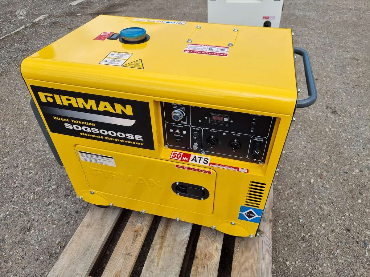 -Kita- FIRMAN SDG5000SE, электрогенетаторы