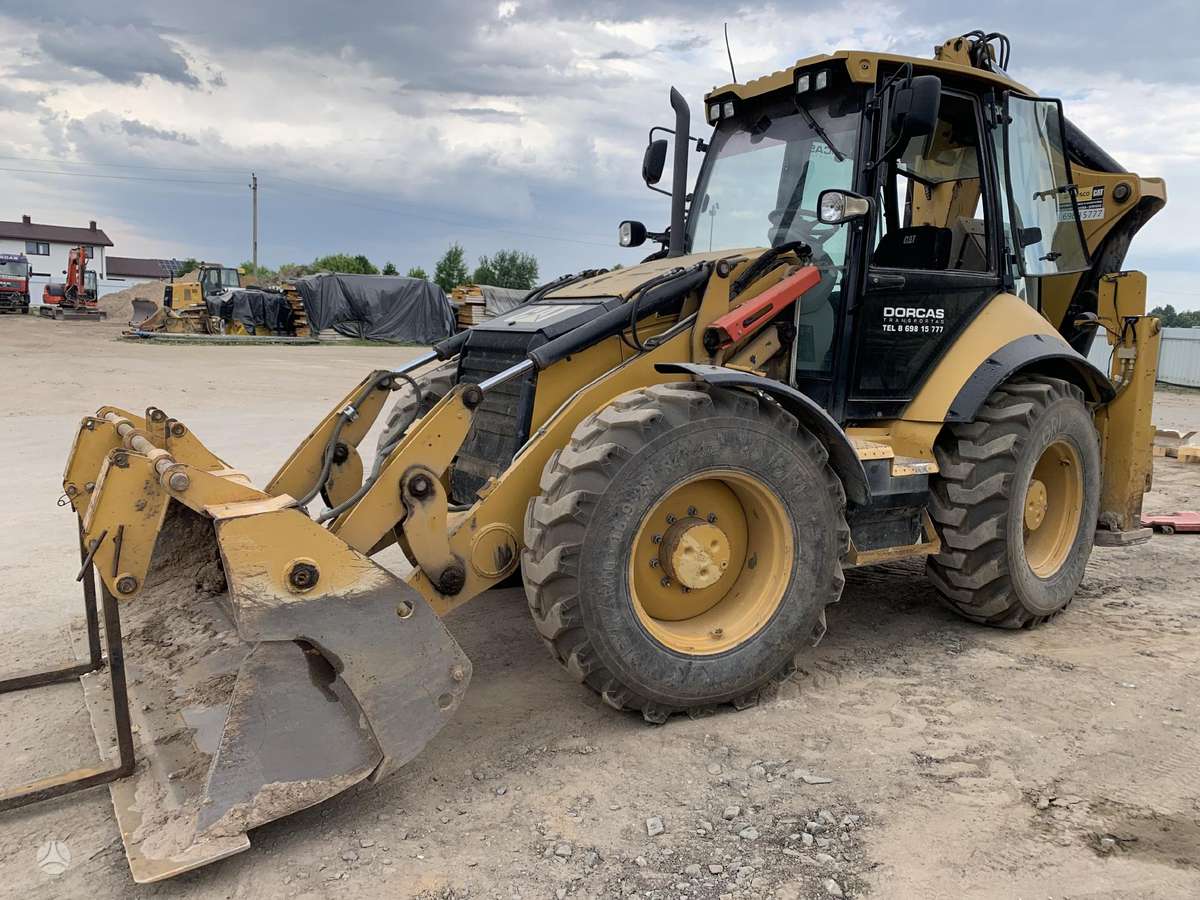 Caterpillar 434 F (5504 val), excavator loader