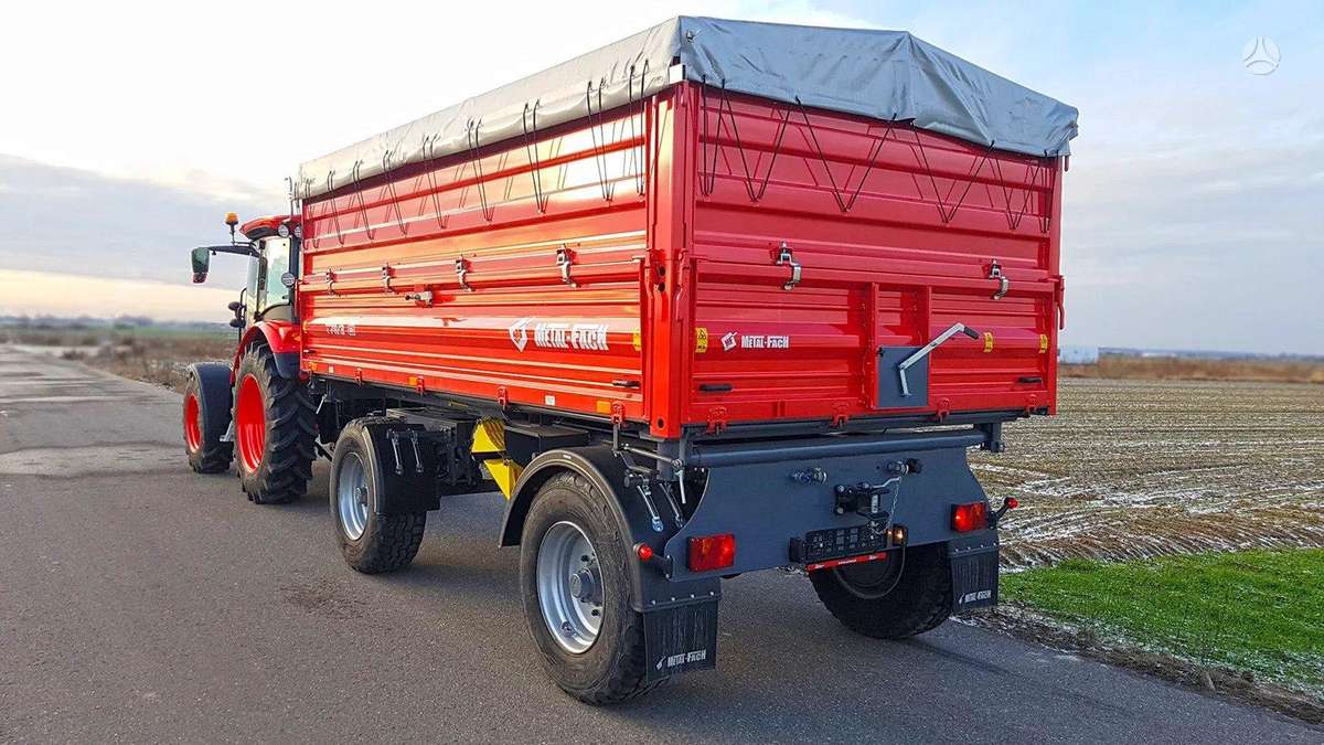Metal-Fach T711/3 12T, trailers, semitrailers
