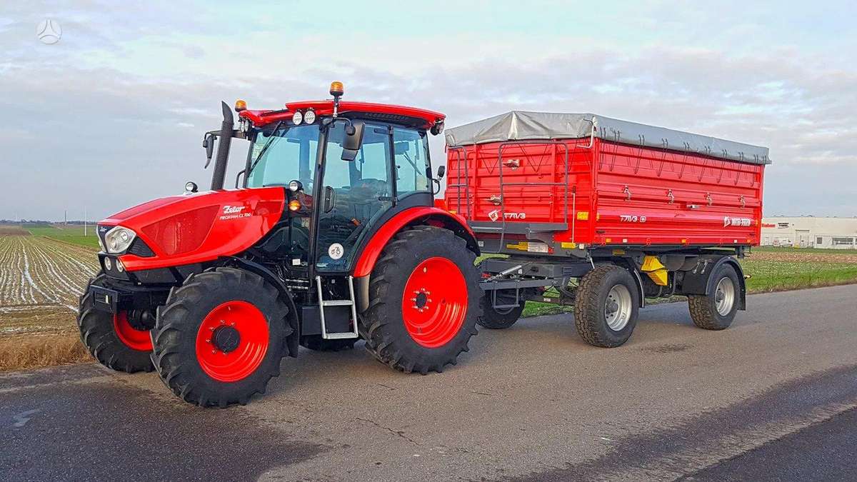 Metal-Fach T711/3 12T, trailers, semitrailers