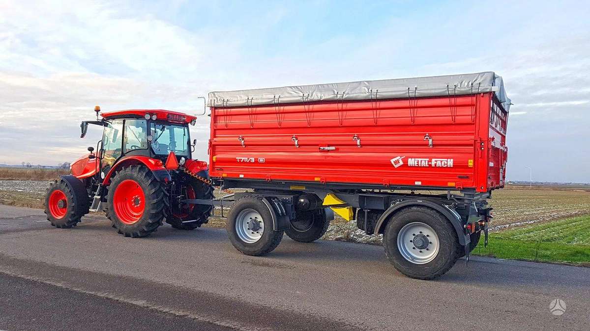 Metal-Fach T711/3 12T, trailers, semitrailers