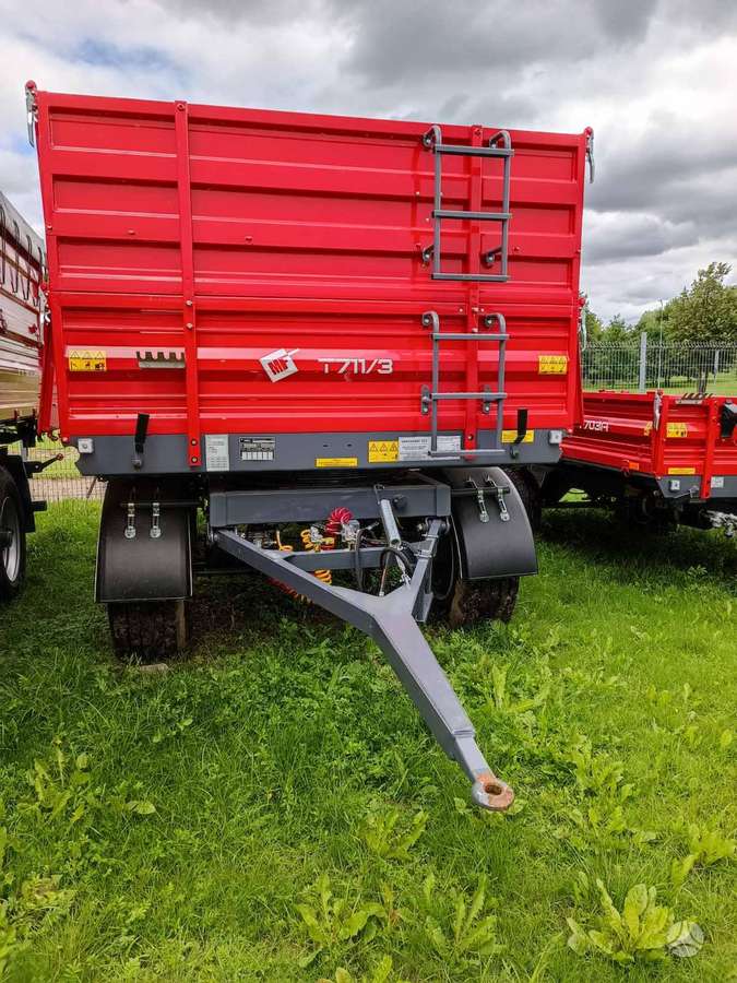 Metal-Fach T711/3 12T, trailers, semitrailers