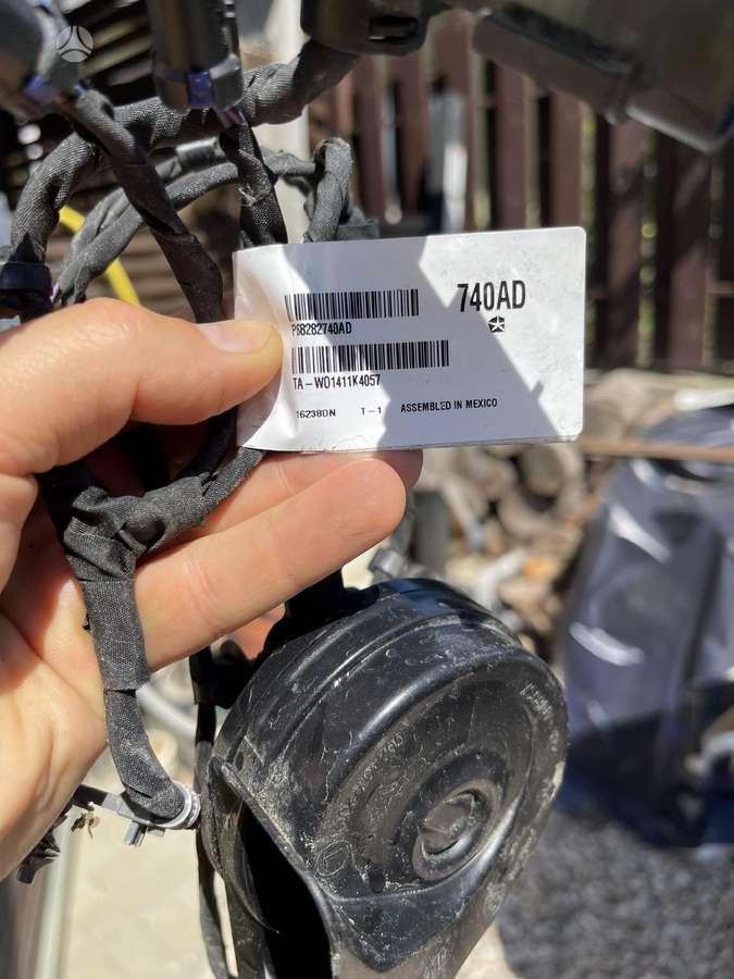 Jeep Wrangler отделочные детали