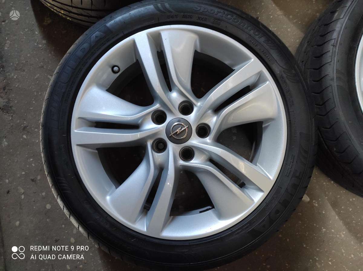 Opel Su davikliais, легкосплавные , R17