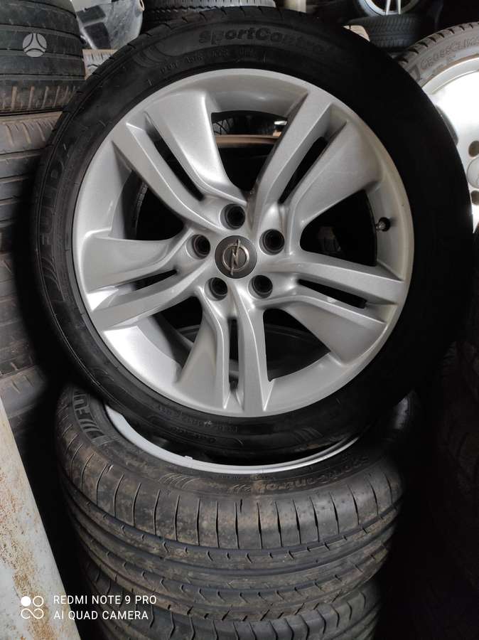 Opel Su davikliais, light alloy, R17
