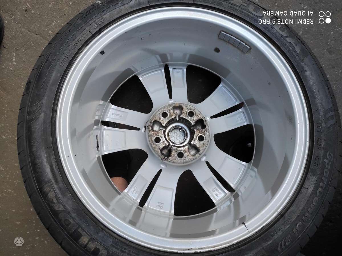 Opel Su davikliais, легкосплавные , R17