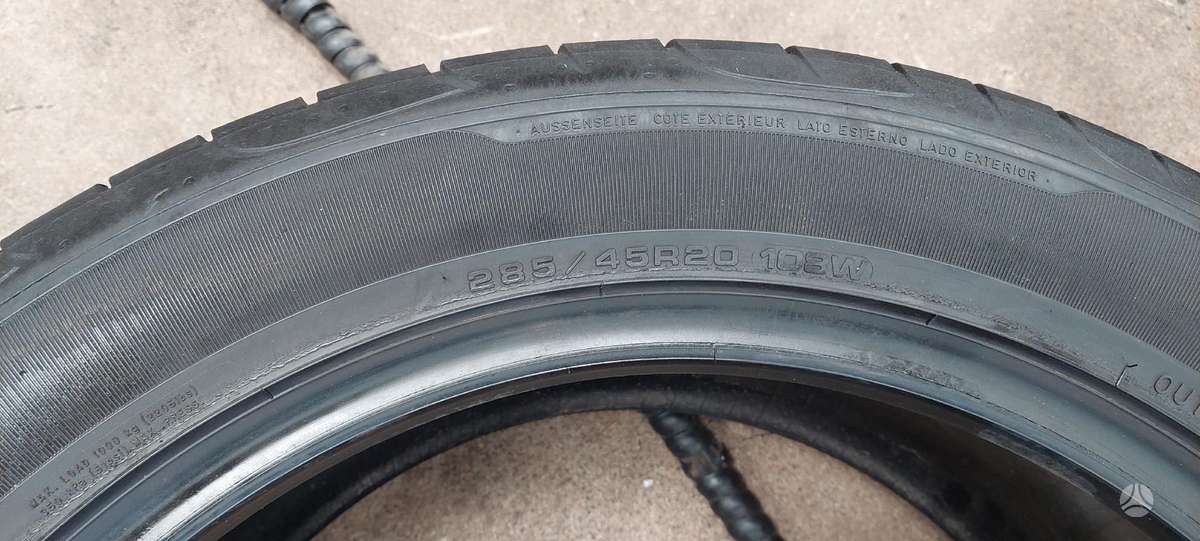 Goodyear, vasaras 285/45 R20